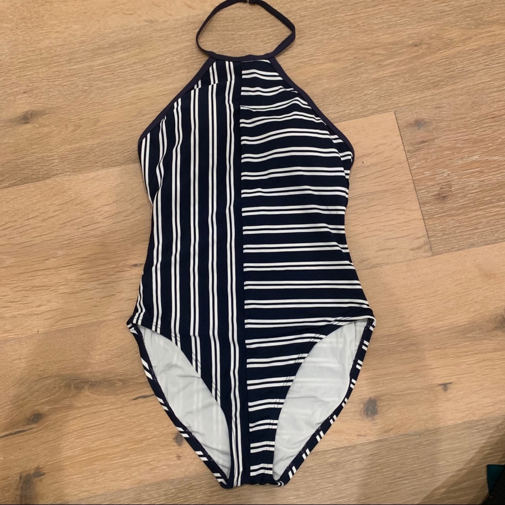 NWOT nautica one piece halter swimsuit